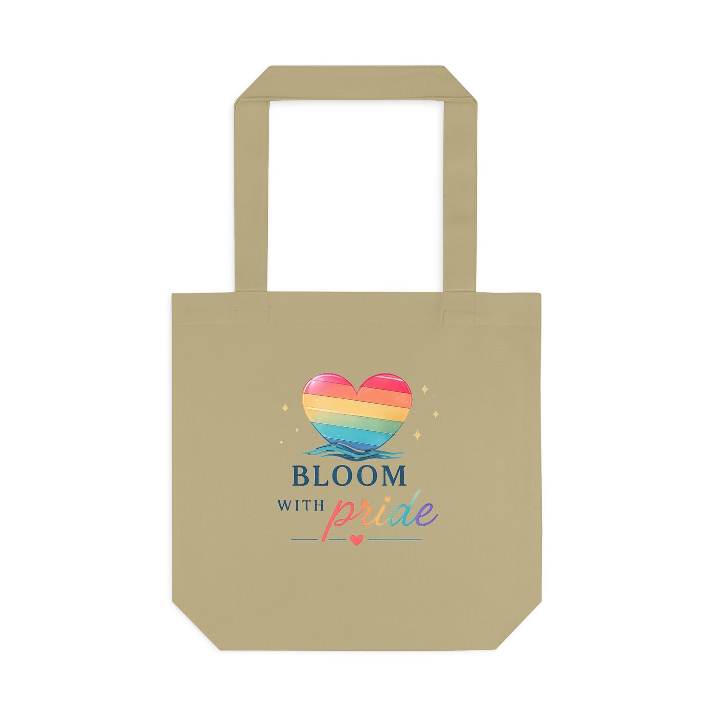 Bloom With Pride Canvas Tote Bag