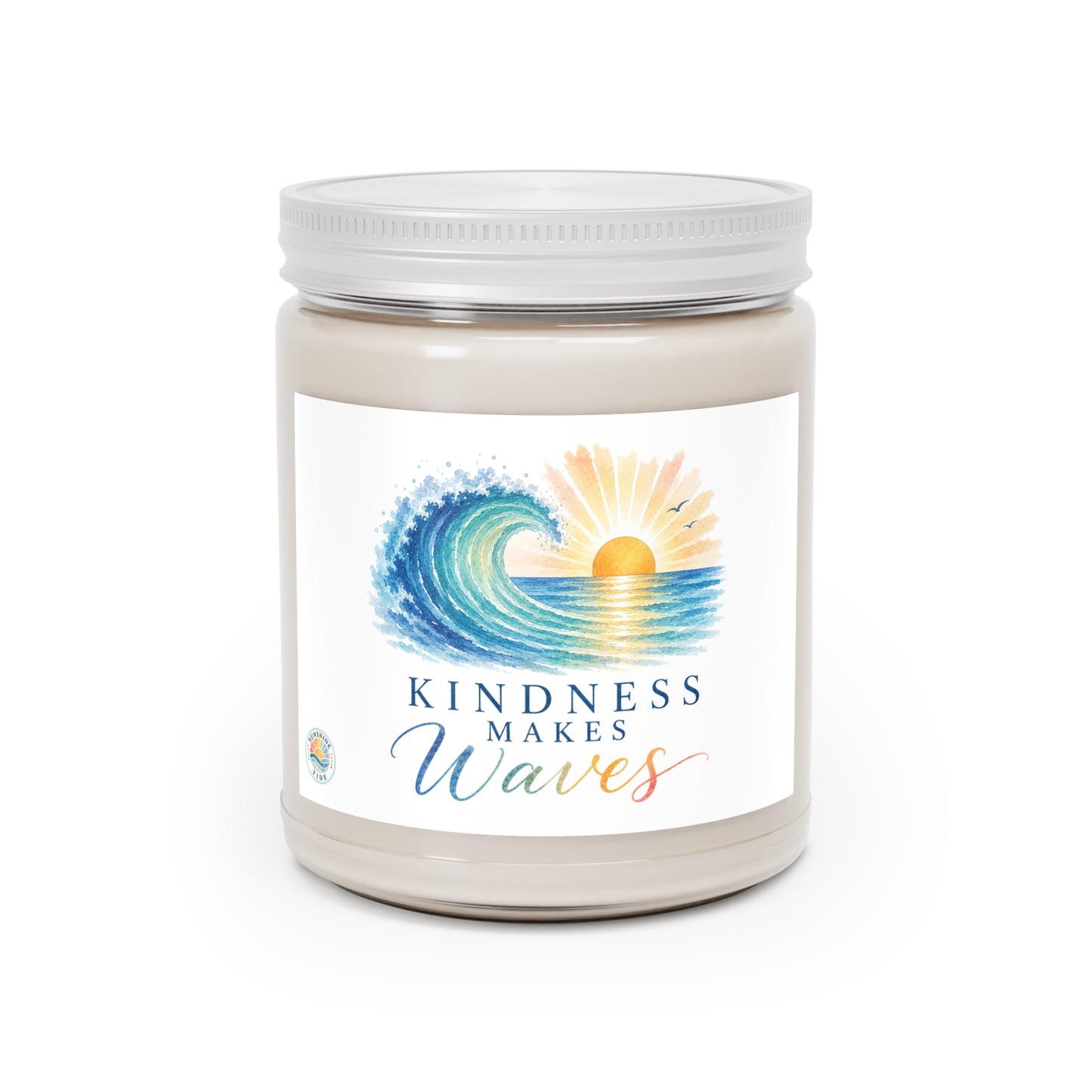 Kindness Makes Waves Scented Soy 9 oz Candle