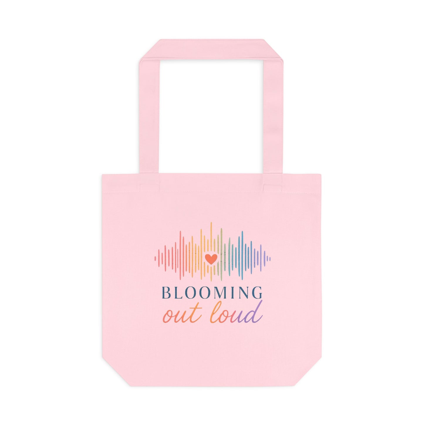 Blooming Out Loud Canvas Tote Bag