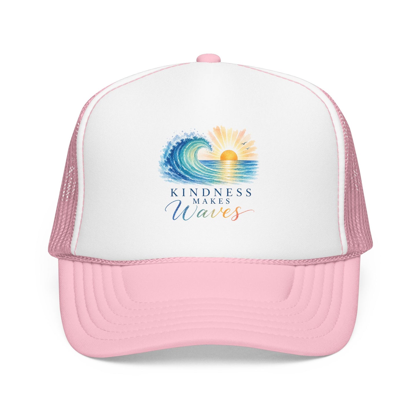Kindness Makes Waves Trucker Hat