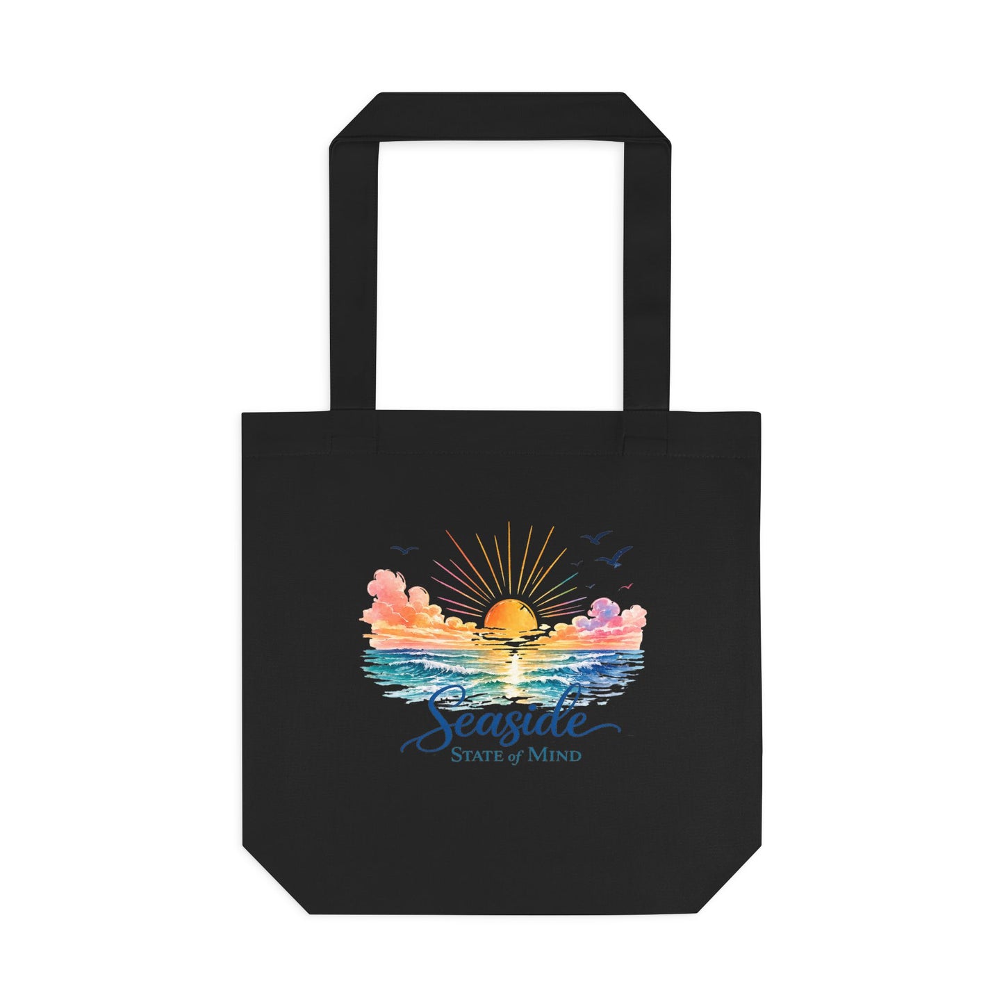 Seaside State Of Mind Canvas Tote Bag
