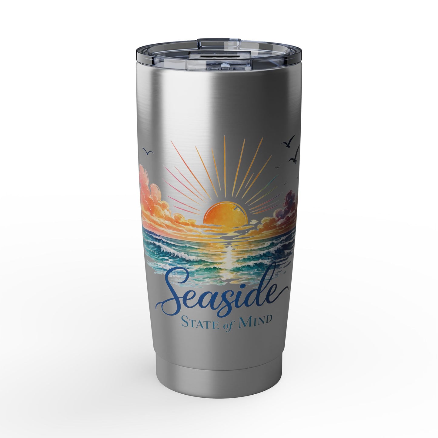 Seaside State Of Mind 20 oz Tumbler