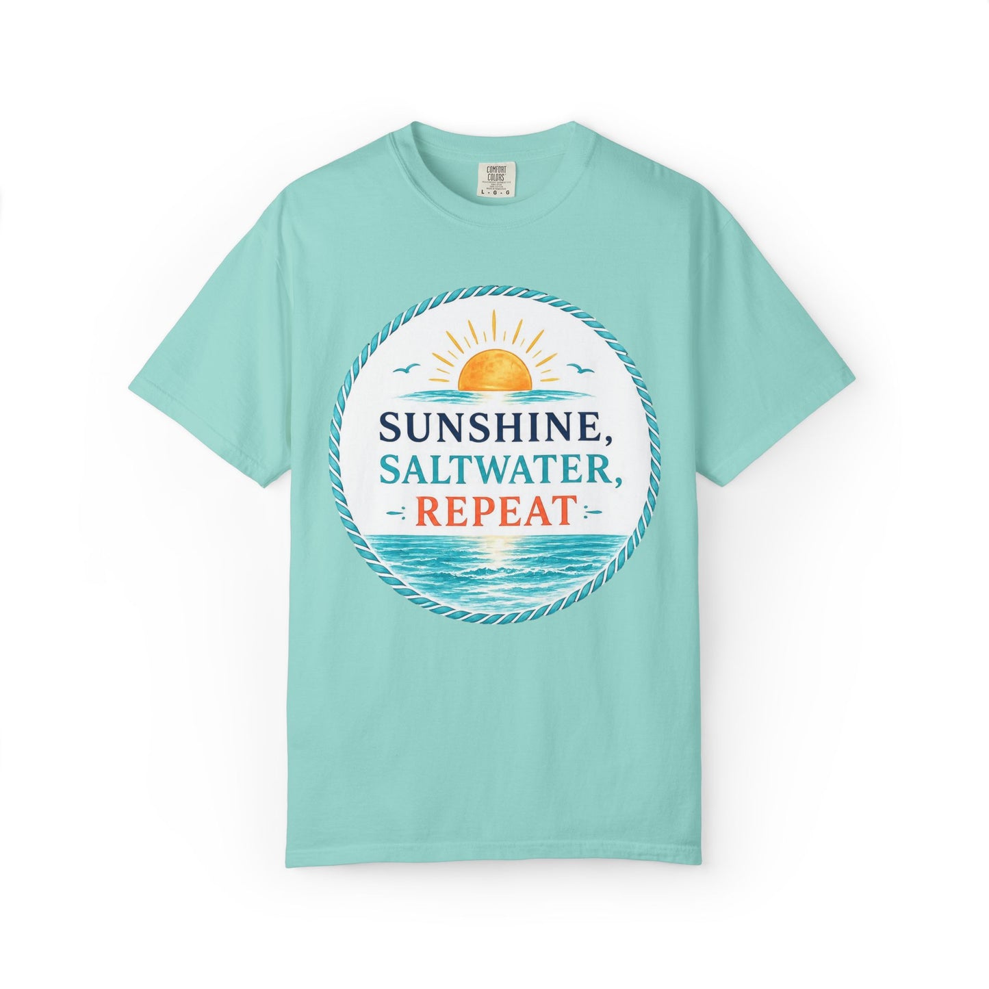 Sunshine, Saltwater, Repeat Comfort Tee