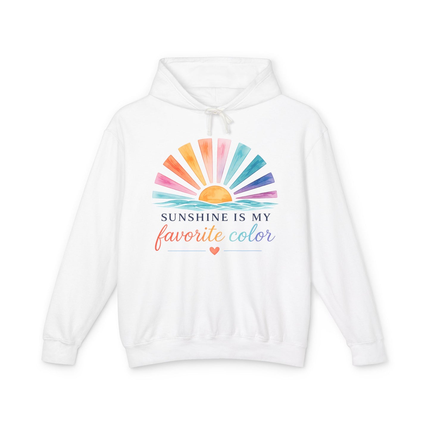 Sunshine Is My Favorite Color Comfort Hoodie