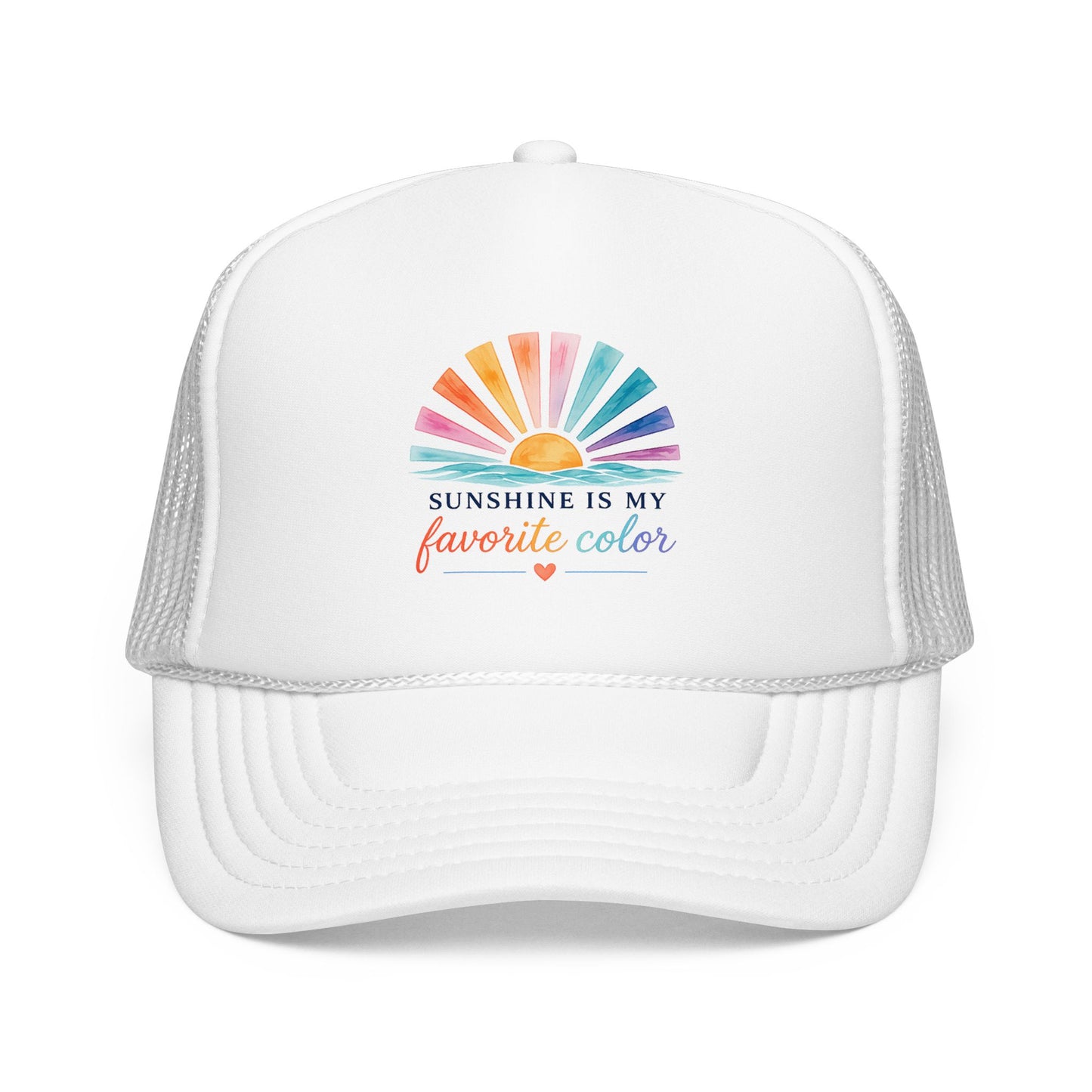 Sunshine Is My Favorite Color Trucker Hat
