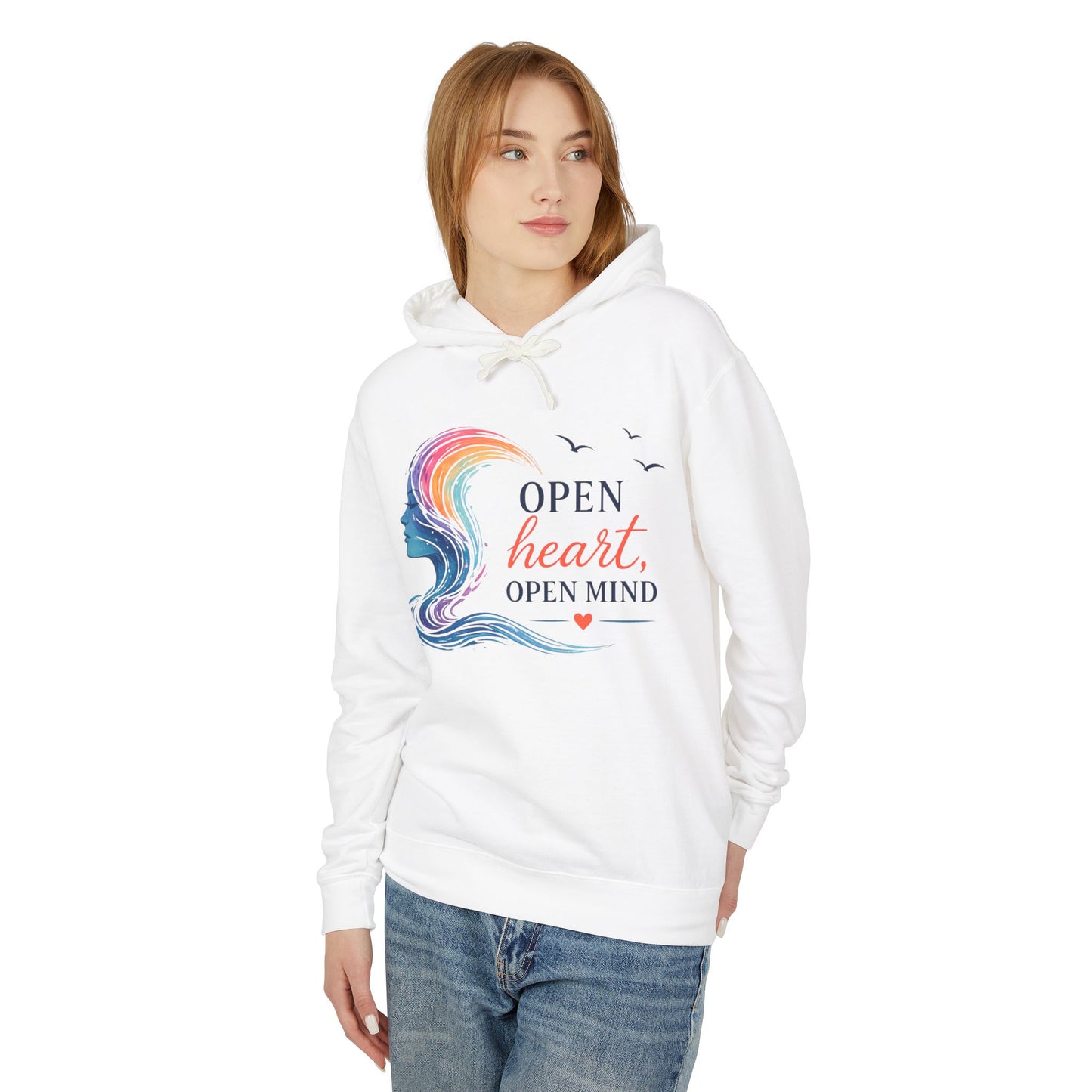 Open Heart, Open Mind Comfort Hoodie