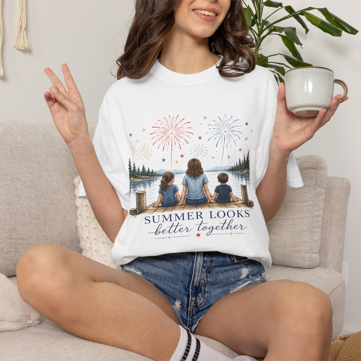 Summer Looks Better Together Comfort Tee