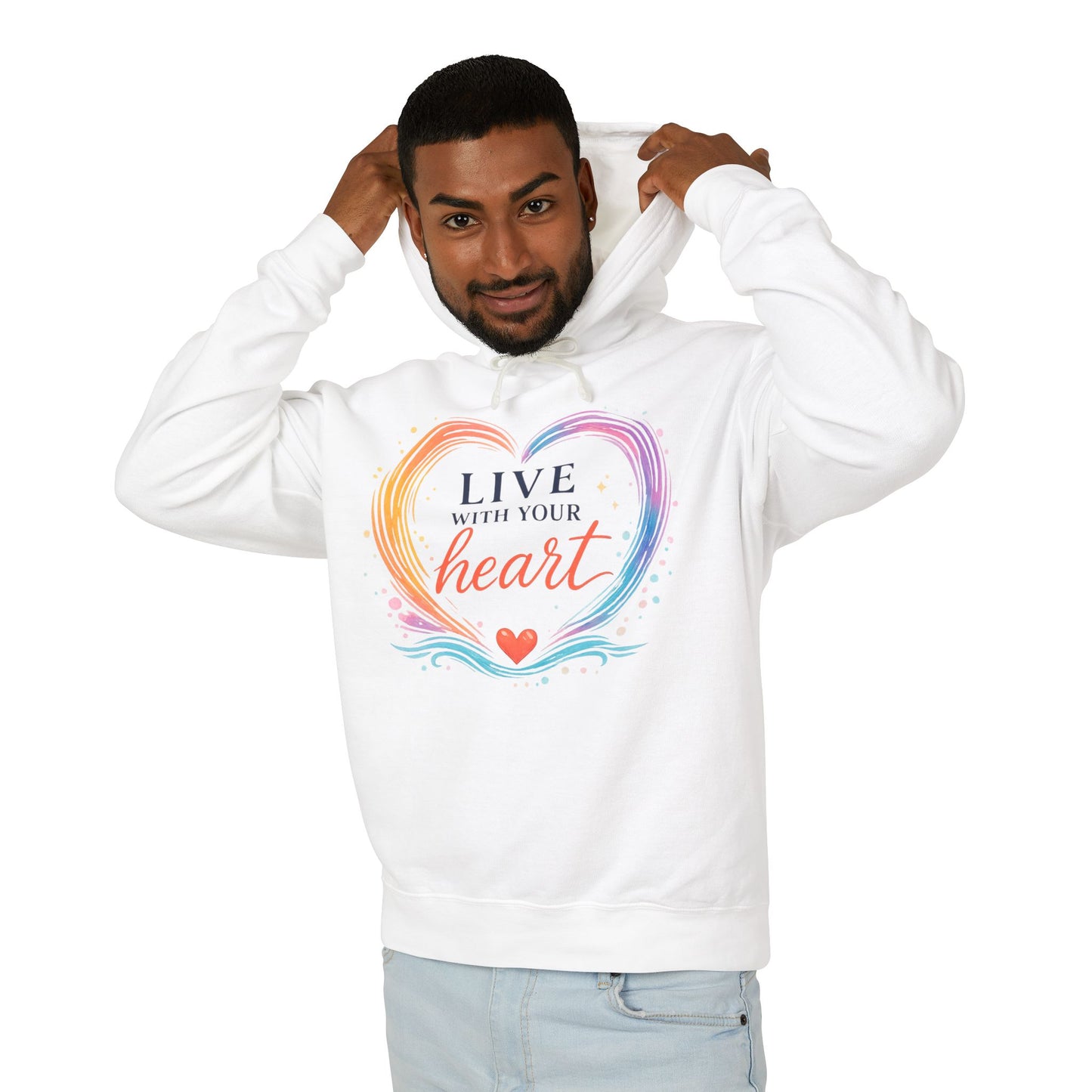 Live With Your Heart Comfort Hoodie