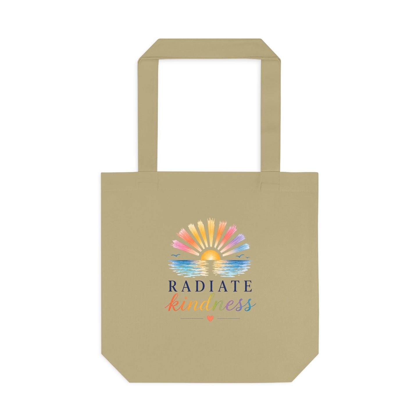 Radiate Kindness Canvas Tote Bag