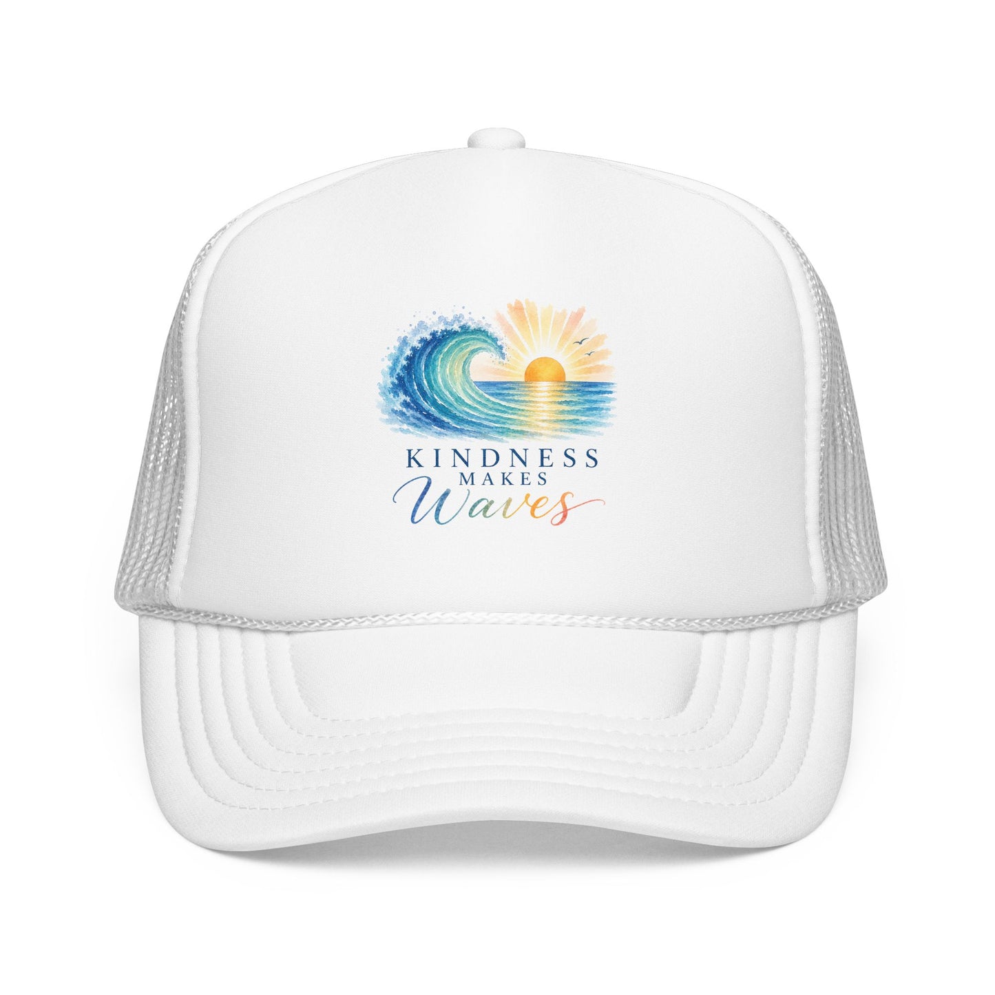 Kindness Makes Waves Trucker Hat