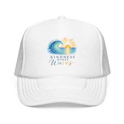 Kindness Makes Waves Trucker Hat