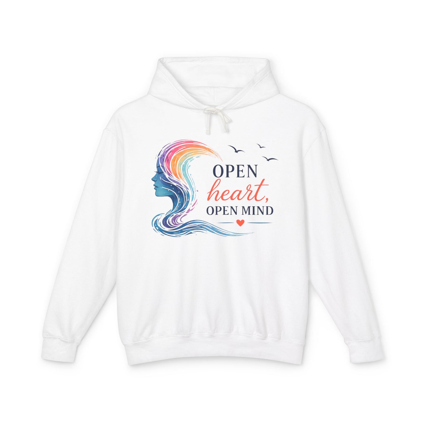 Open Heart, Open Mind Comfort Hoodie