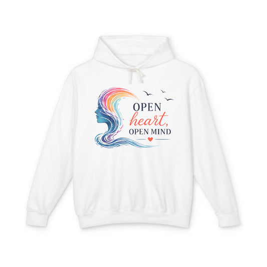 Open Heart, Open Mind Comfort Hoodie