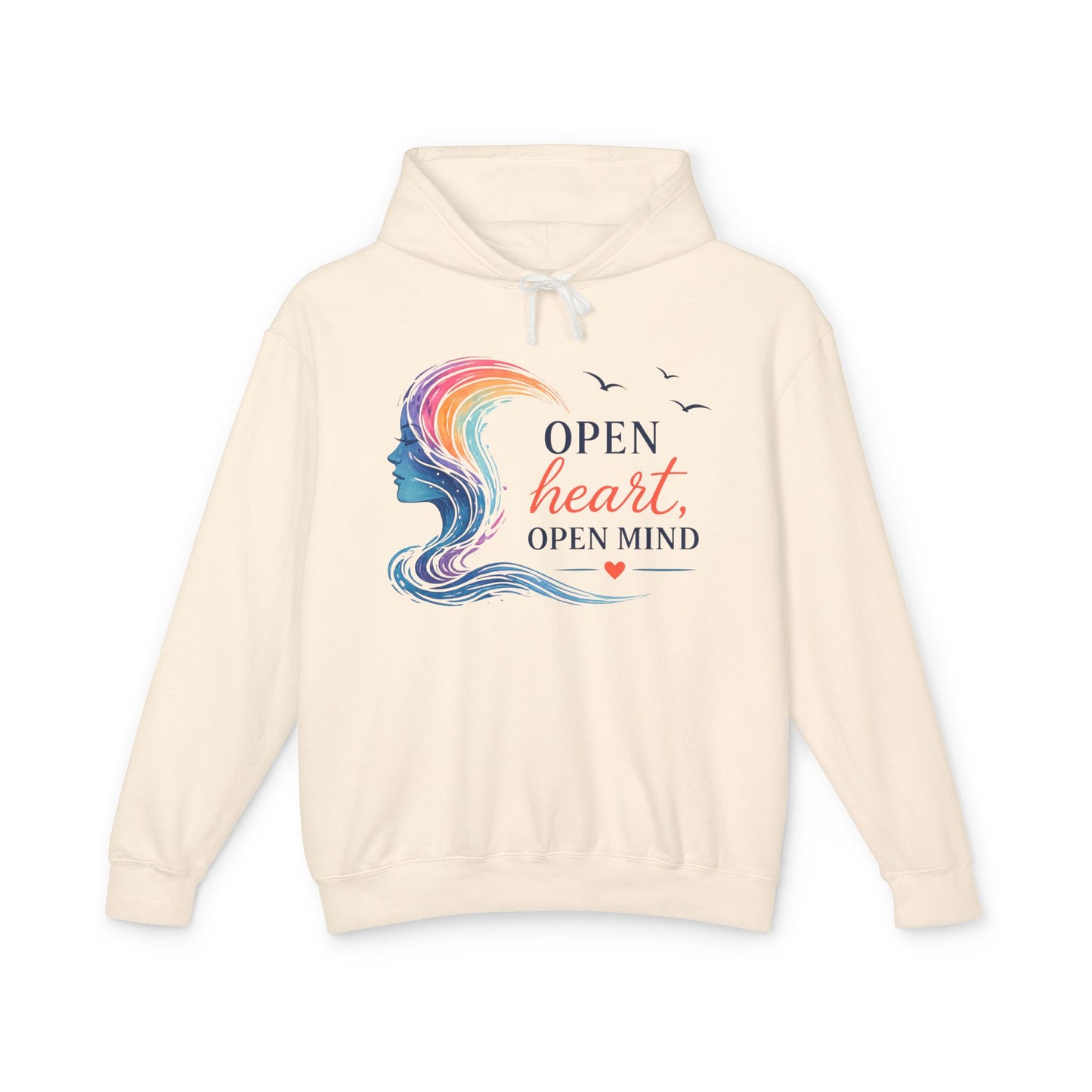 Open Heart, Open Mind Comfort Hoodie