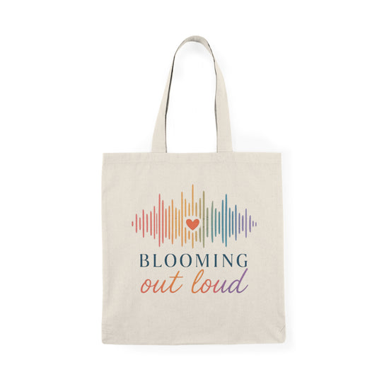 Blooming Out Loud Tote Bag