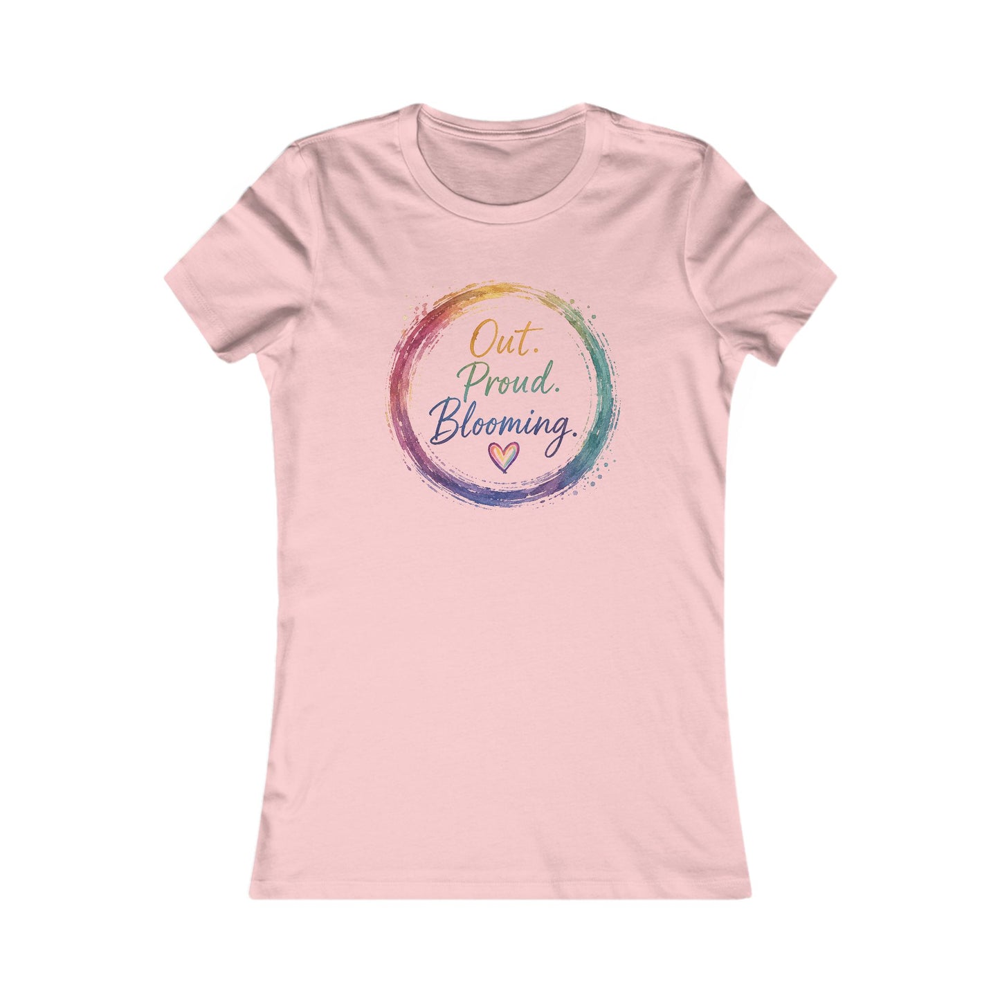 Out. Proud. Blooming. Women's Tee