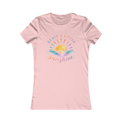 Leave A Little Sunshine Women's Tee