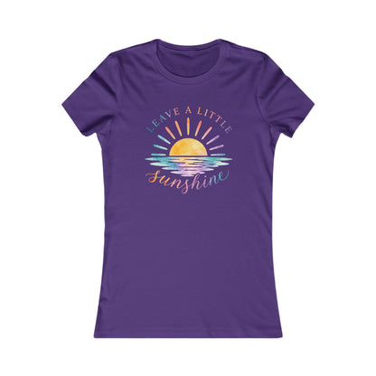 Leave A Little Sunshine Women's Tee