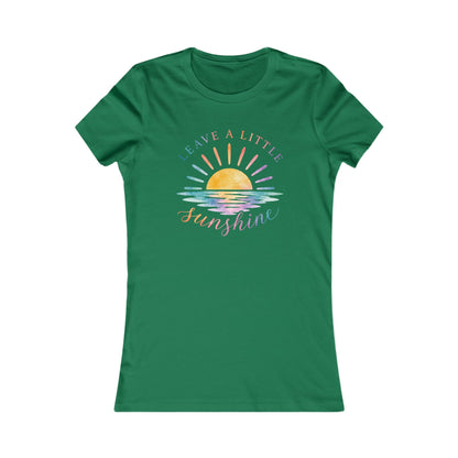 Leave A Little Sunshine Women's Tee