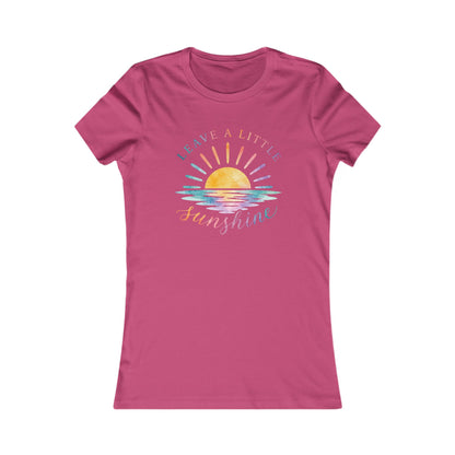 Leave A Little Sunshine Women's Tee