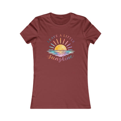 Leave A Little Sunshine Women's Tee