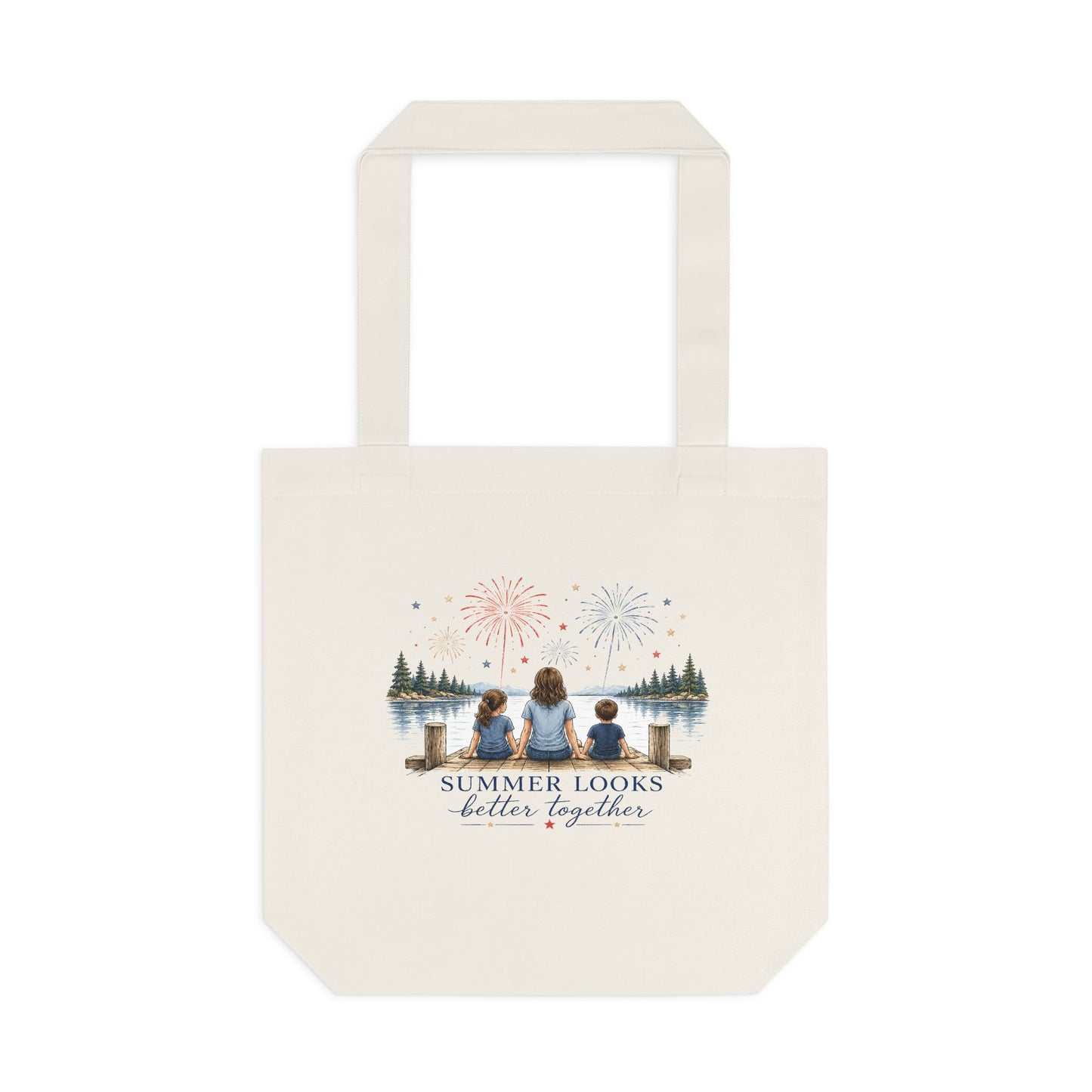 Summer Is Better Together Canvas Tote Bag