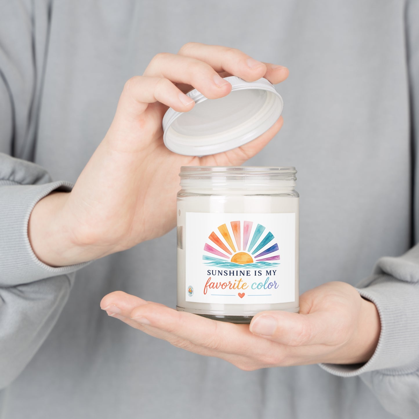 Sunshine Is My Favorite Color Scented Soy 9 oz Candle