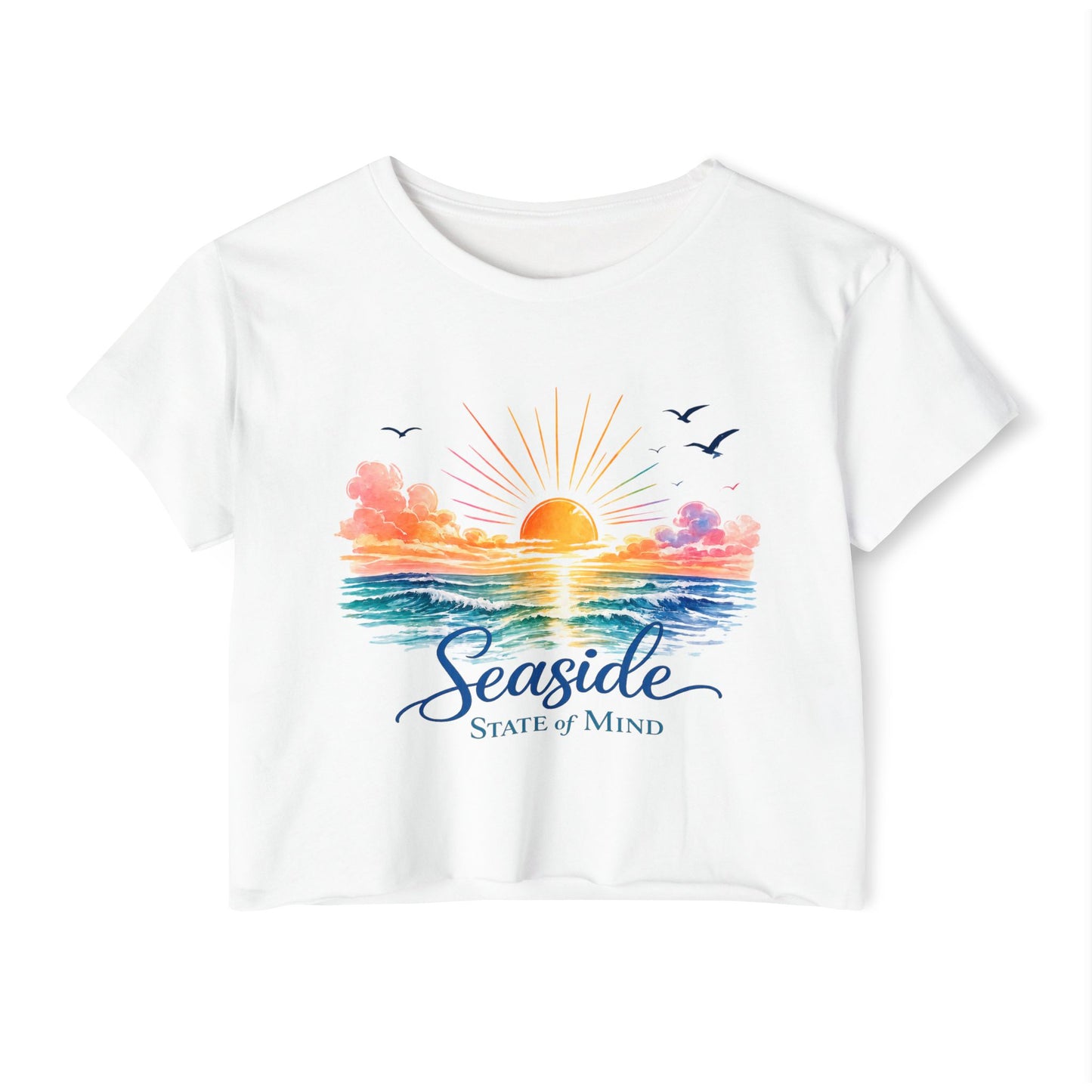 Seaside State Of Mind Crop Top