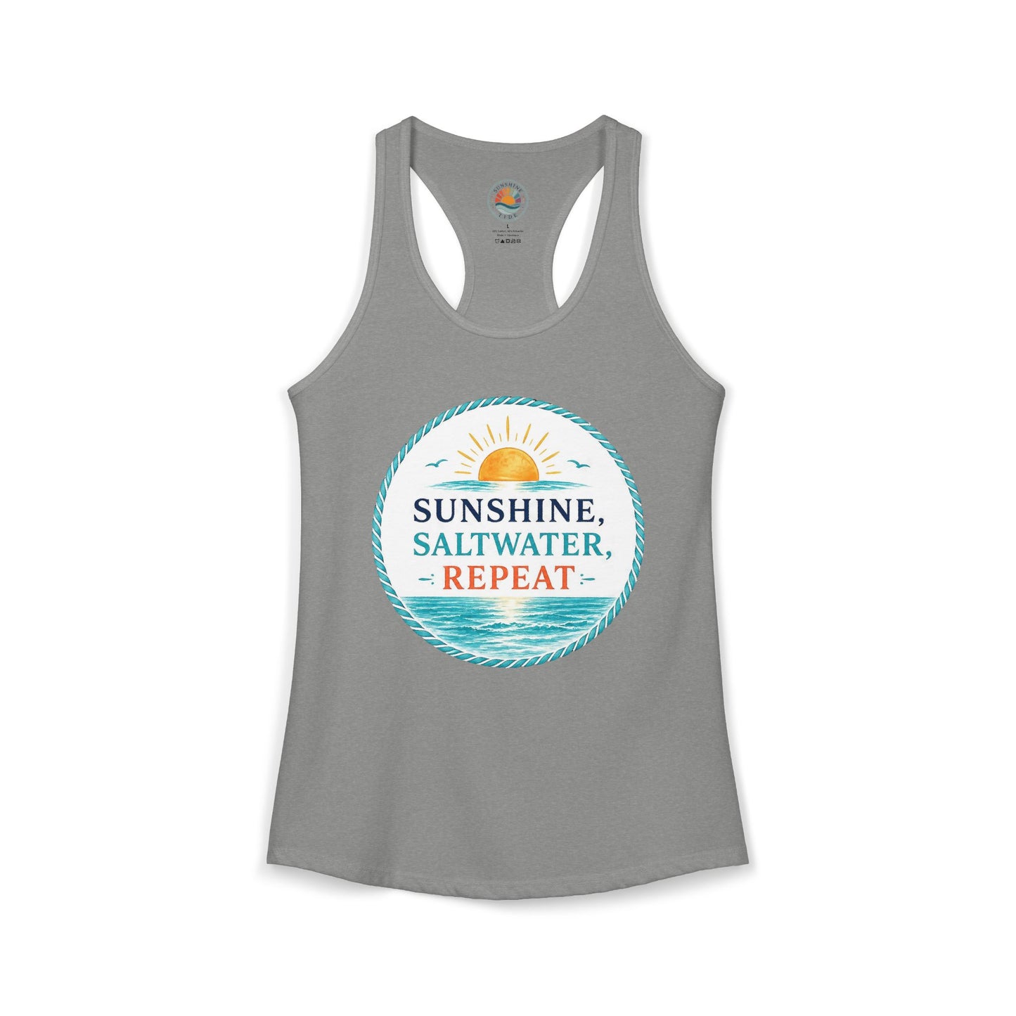 Sunshine, Saltwater, Repeat Women's Tank