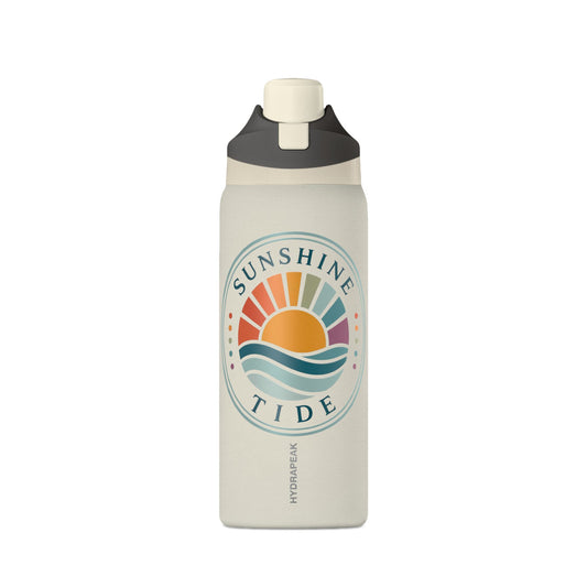 Sunshine Tide Flagship 32 oz Premium Hydrapeak Water Bottle