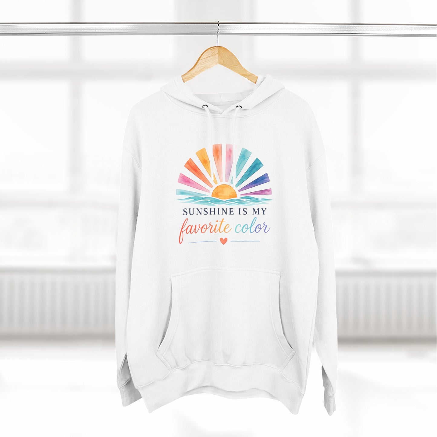 Sunshine Is My Favorite Color Mid-Heavyweight Hoodie