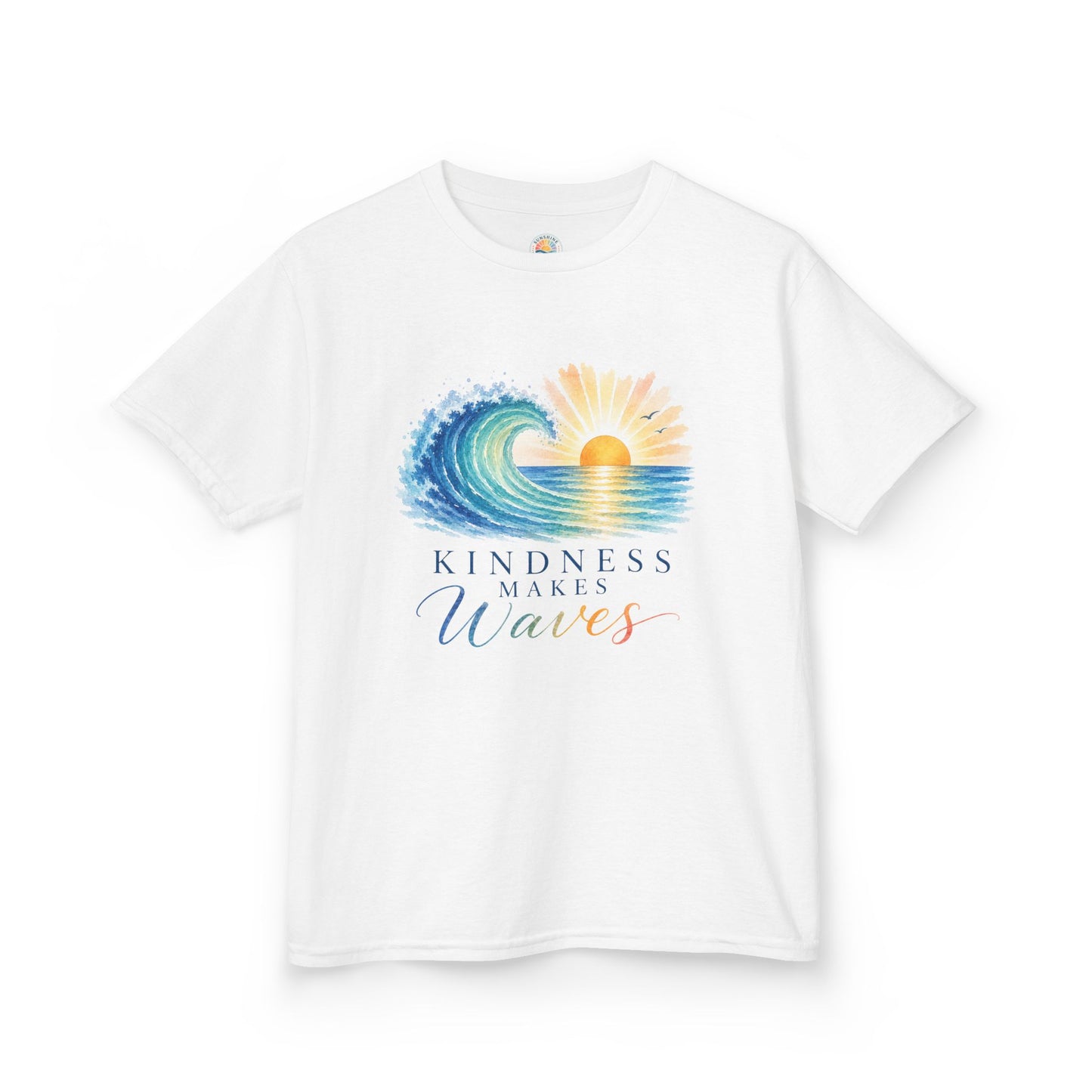 Kindness Makes Waves Kids Tee