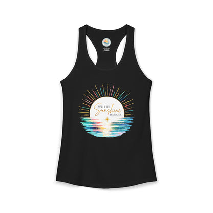 Where Sunshine Dances Women's Tank