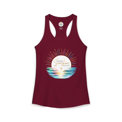 Where Sunshine Dances Women's Tank