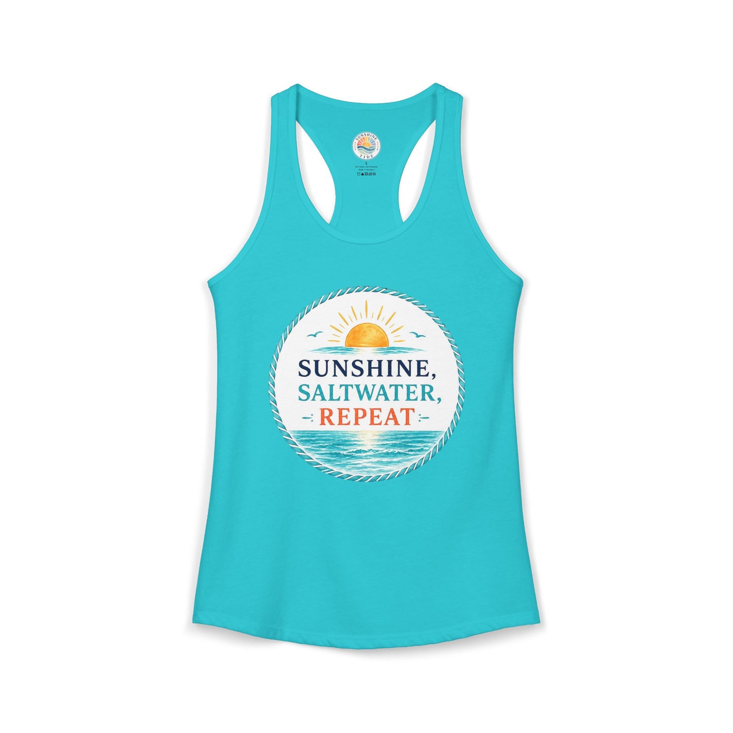 Sunshine, Saltwater, Repeat Women's Tank