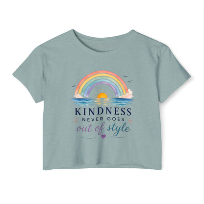 Kindness Never Goes Out Of Style Crop Top