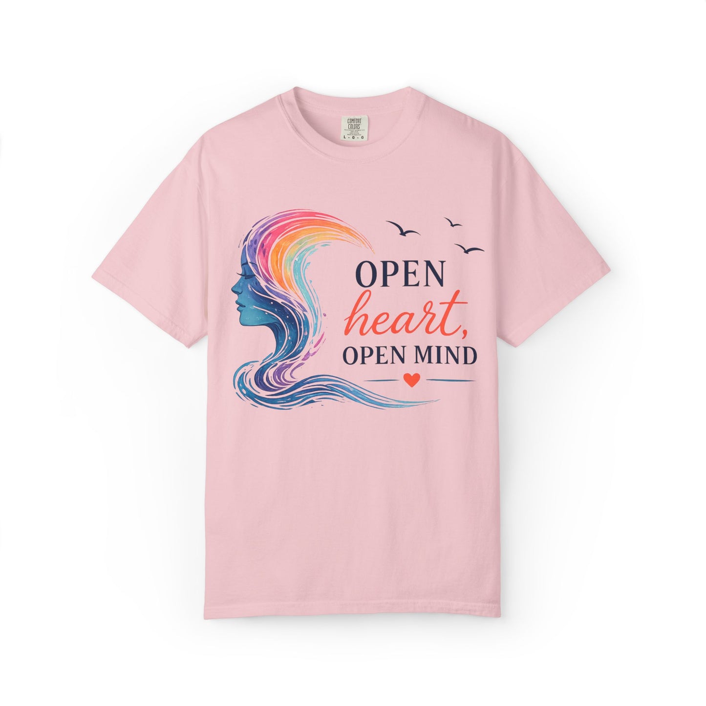 Open Heart, Open Mind Comfort Tee