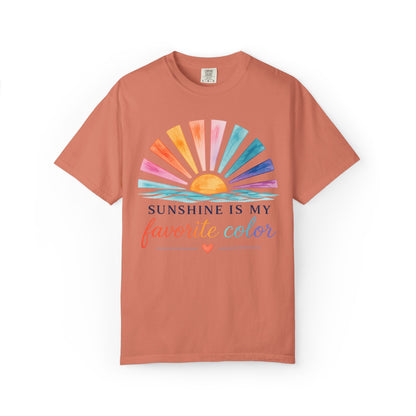 Sunshine Is My Favorite Color Comfort Tee