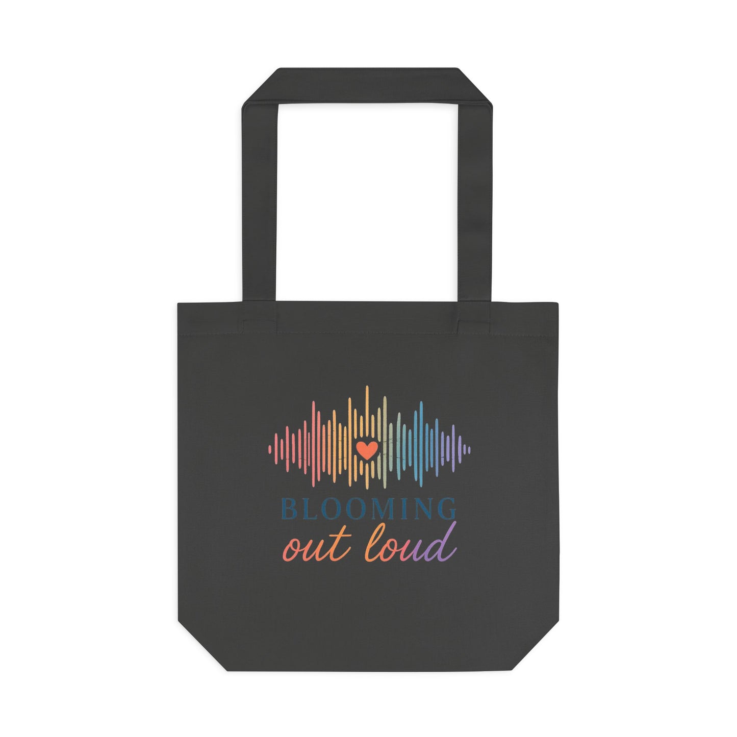 Blooming Out Loud Canvas Tote Bag