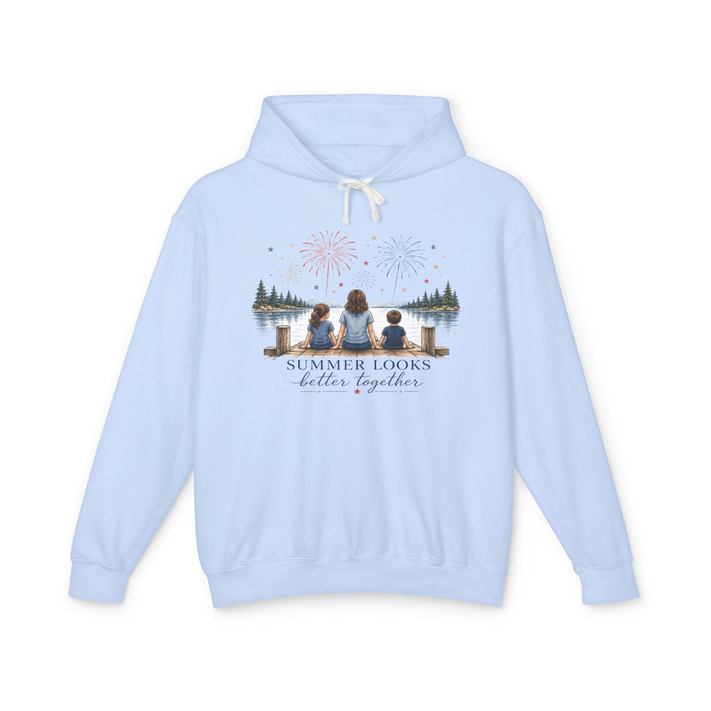 Summer Looks Better Together Comfort Hoodie