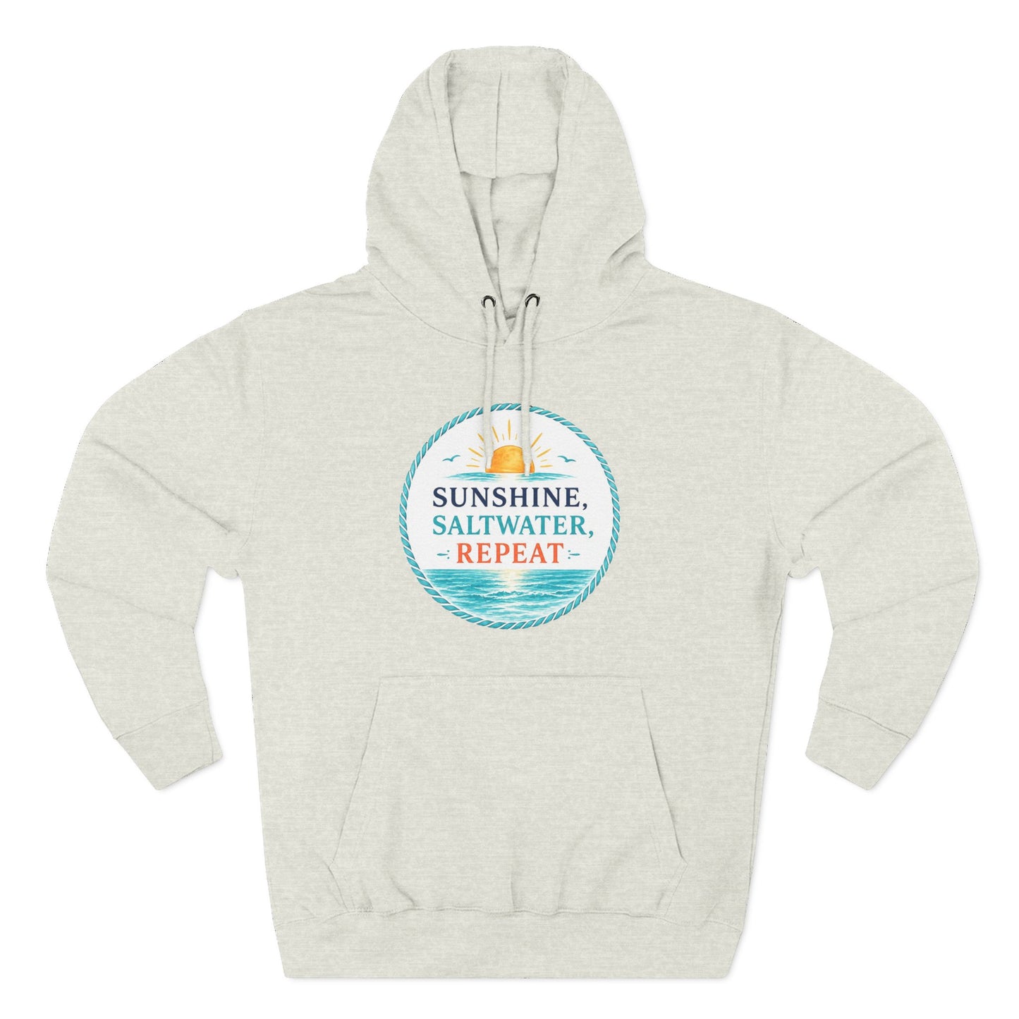 Sunshine, Saltwater, Repeat Mid-Heavyweight Hoodie