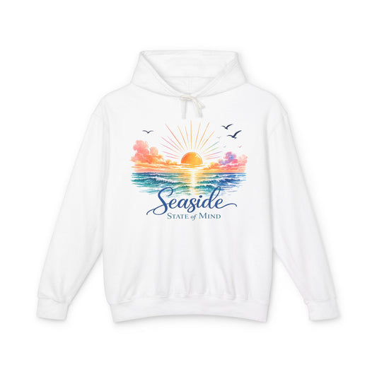 Seaside State Of Mind Lightweight Comfort Hoodie