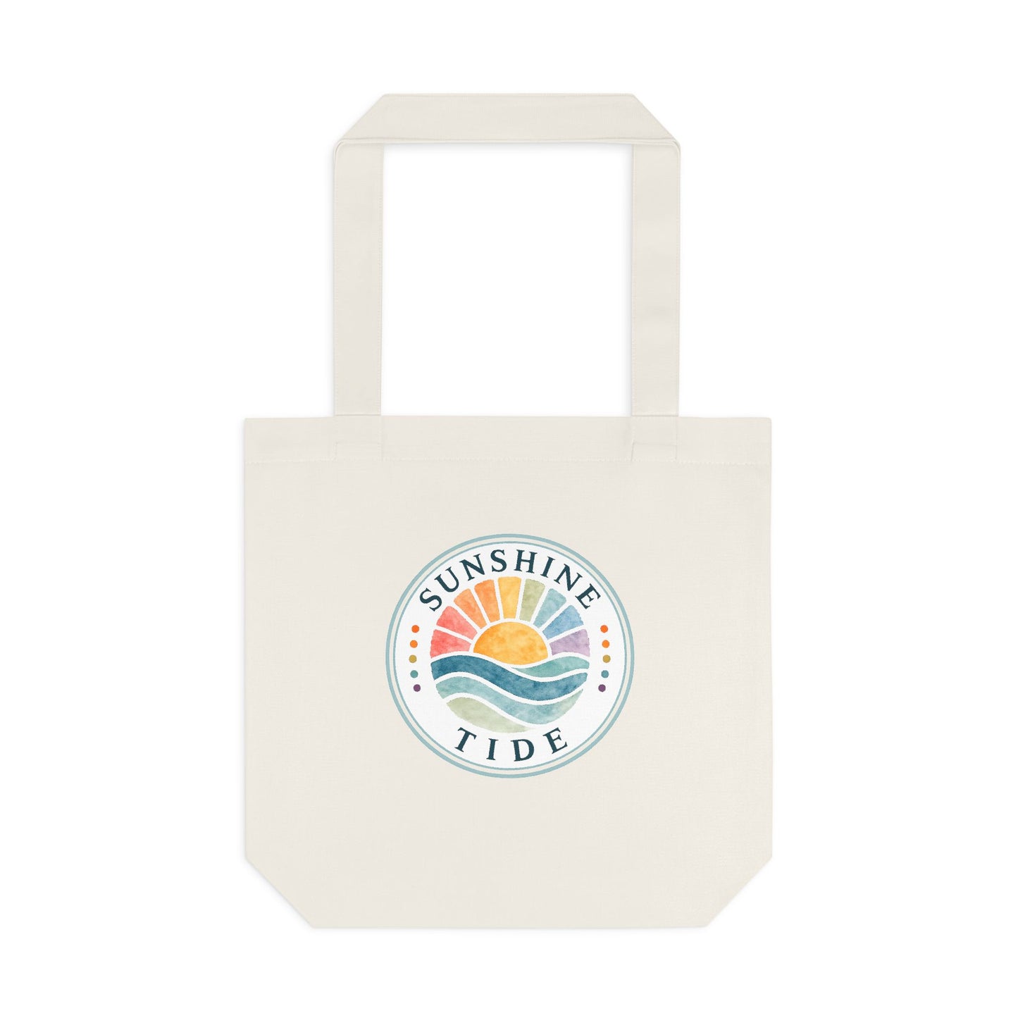 Sunshine Tide Flagship Canvas Tote Bag