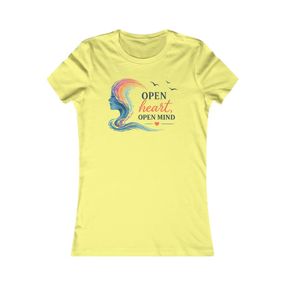 Open Heart Open Mind Women's Tee
