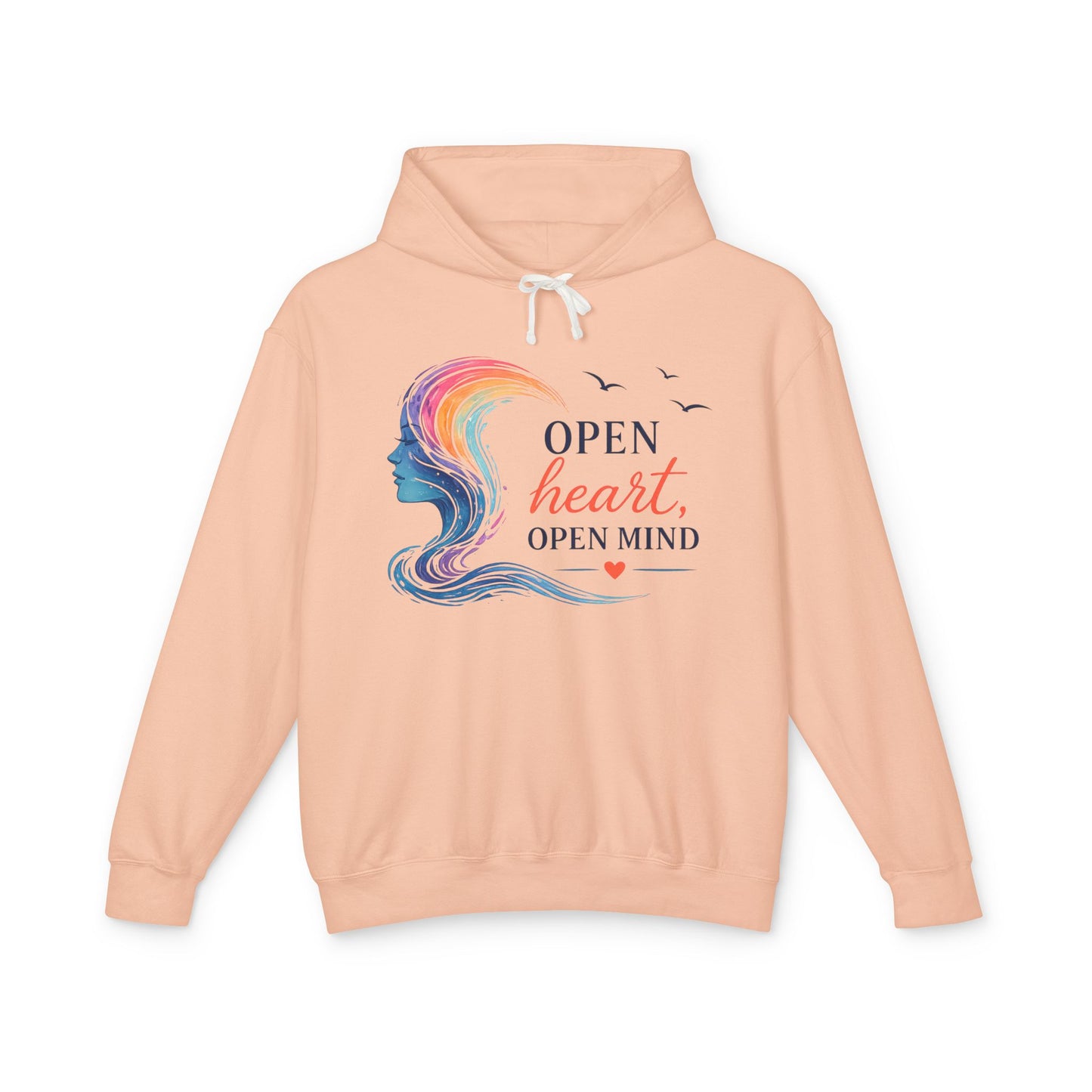 Open Heart, Open Mind Comfort Hoodie