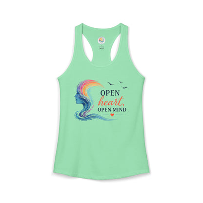Open Heart, Open Mind Women's Tank