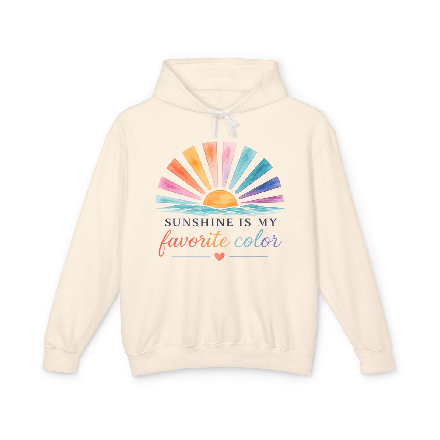 Sunshine Is My Favorite Color Comfort Hoodie