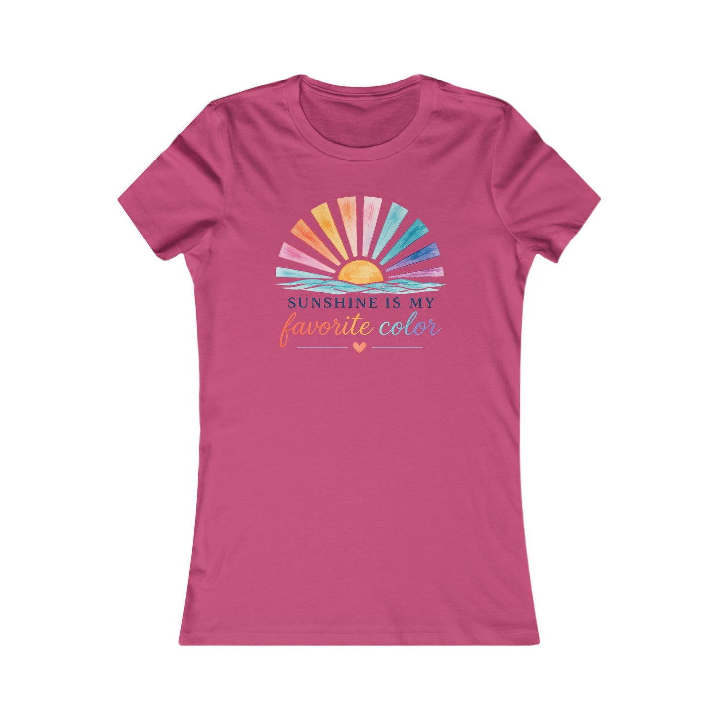 Sunshine Is My Favorite Color  Women's Tee