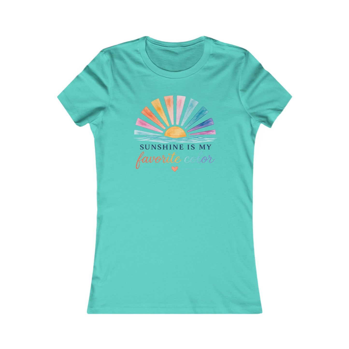 Sunshine Is My Favorite Color  Women's Tee