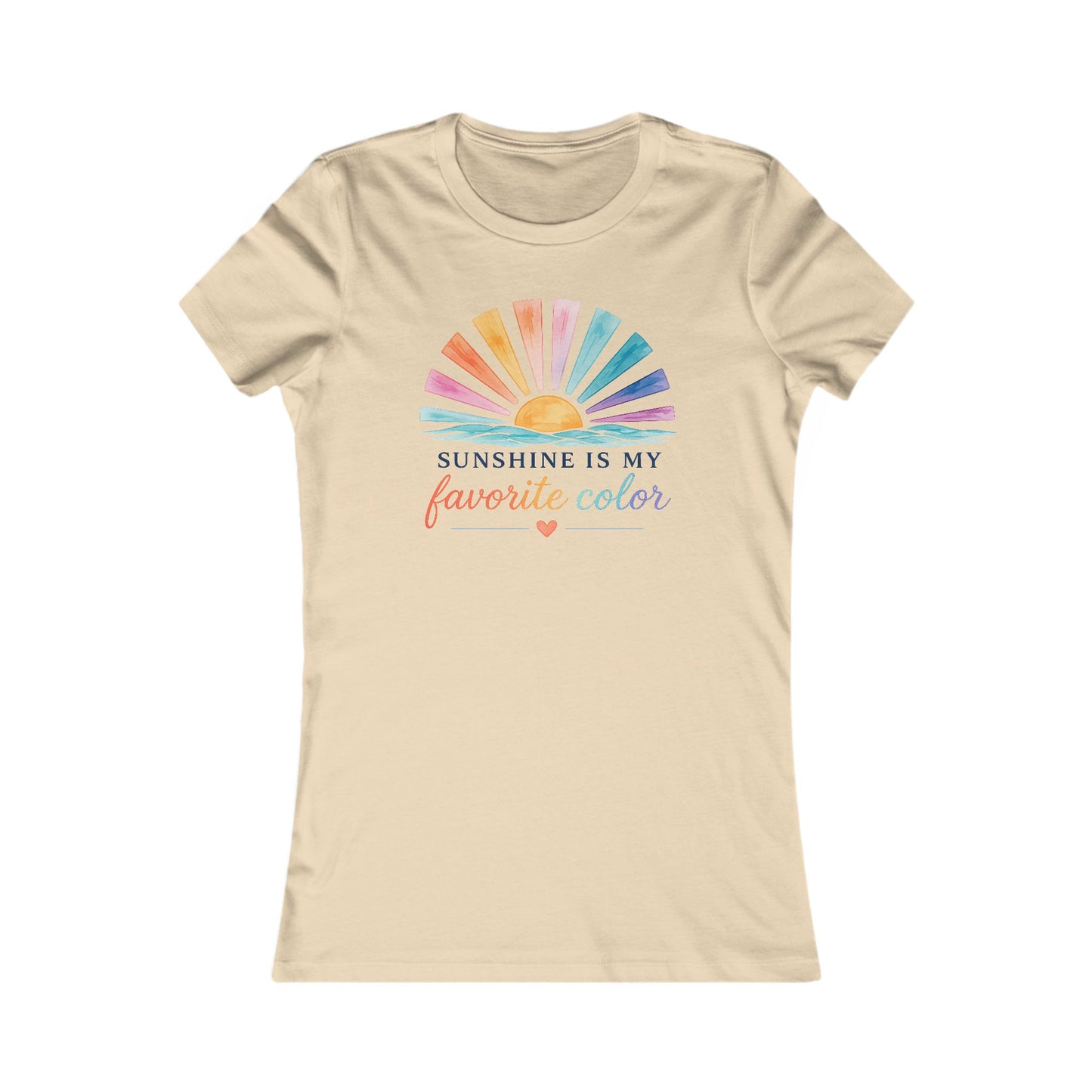 Sunshine Is My Favorite Color  Women's Tee